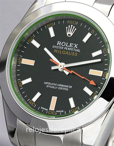 rolex milgauss falso